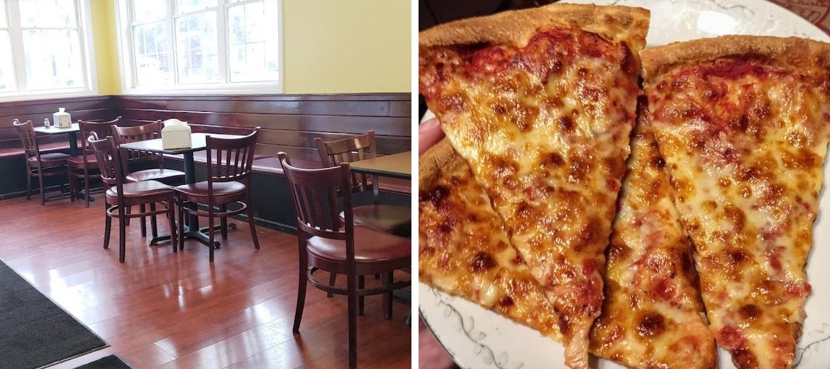 Jim's Pizza Menu