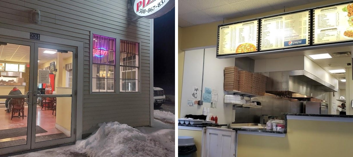 Jim's Pizza Menu